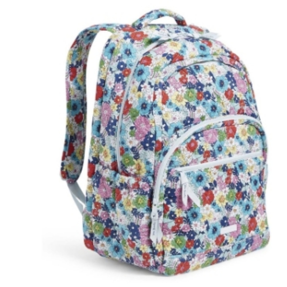 Vera Bradley floral flower colorful backpack
